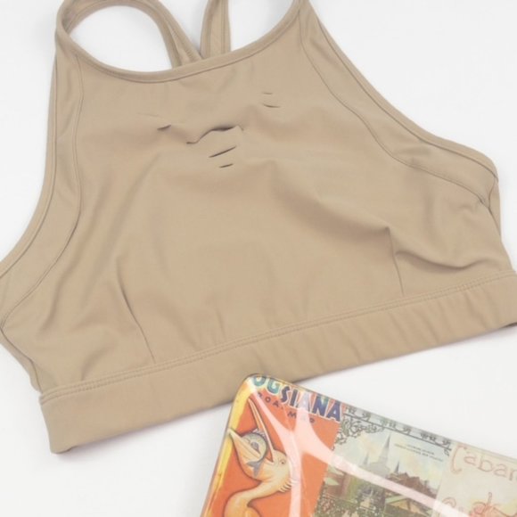 ALO Yoga Other - Alo Ripped Warrior Sports Bra in Gravel No. W9135R Sz. M